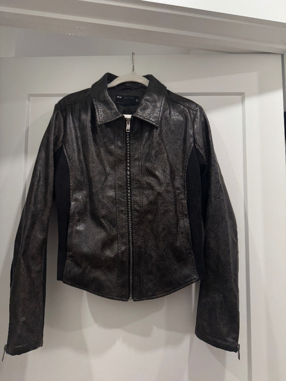 ASOS Brown Leather Jacket
